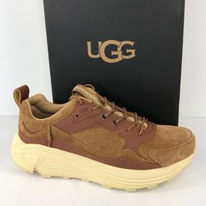 🆕 UGG Miwo Trainer Low Chestnut Brown Chunky Sneakers Women's Size 8